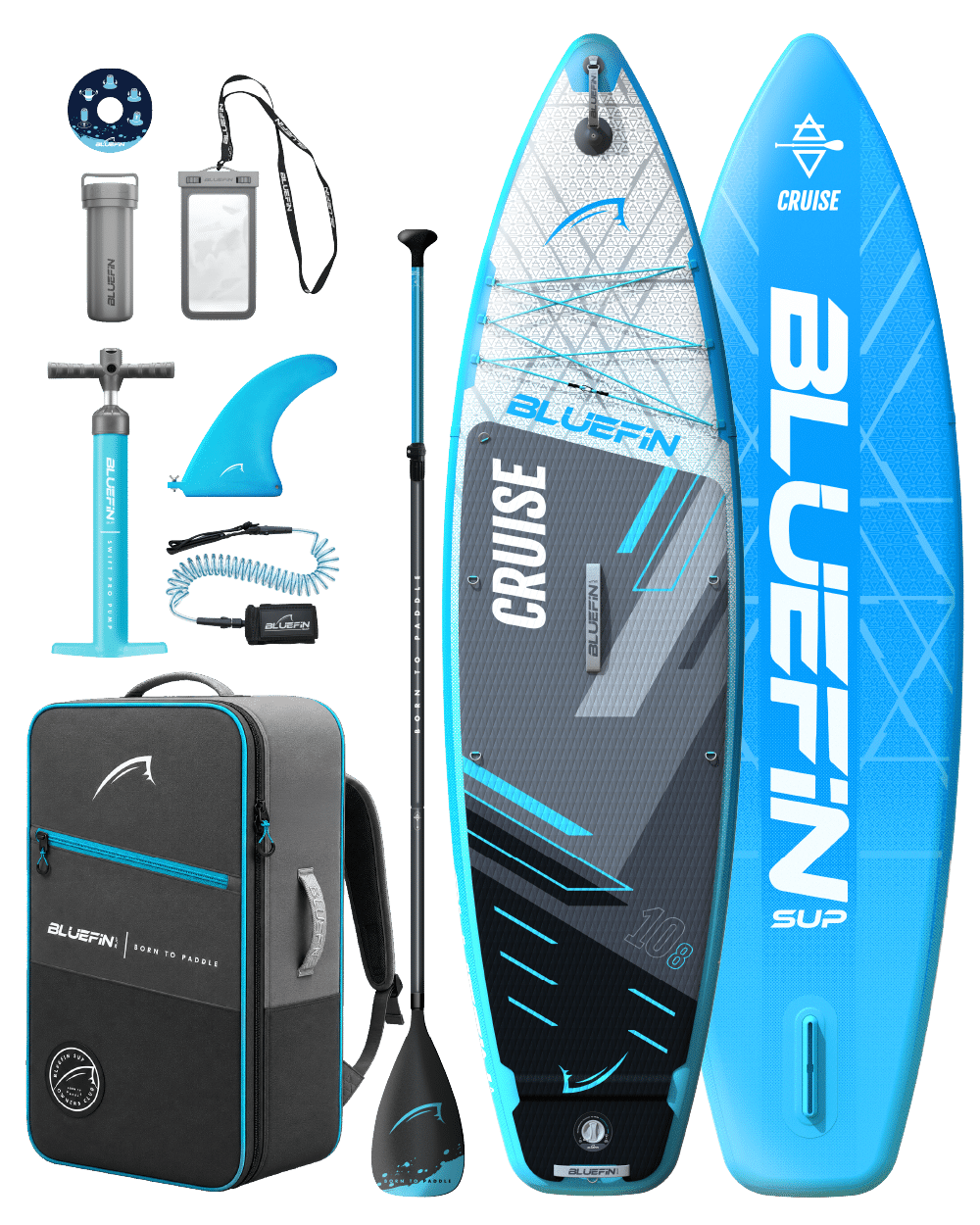 Bluefin Cruise 10'8 Premium Inflatable SUP Paddleboard